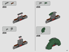 LEGO 75243 instructions page 127 – build guide