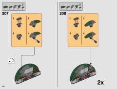LEGO 75243 instructions page 128 – build guide