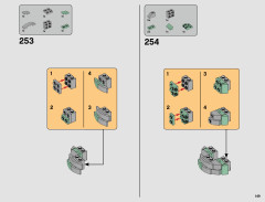 LEGO 75243 instructions page 149 – build guide