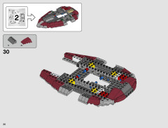 LEGO 75243 instructions page 30 – build guide