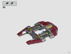 LEGO 75243 instructions page 33 – build guide