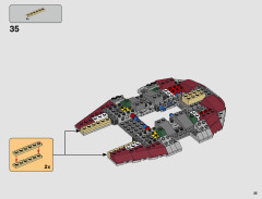 LEGO 75243 instructions page 35 – build guide