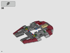 LEGO 75243 instructions page 36 – build guide