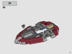 LEGO 75243 instructions page 45 – build guide