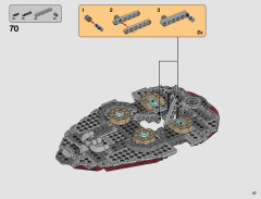 LEGO 75243 instructions page 57 – build guide