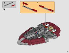 LEGO 75243 instructions page 61 – build guide