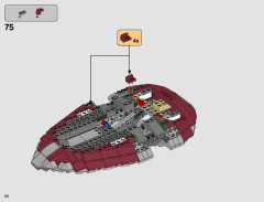 LEGO 75243 instructions page 62 – build guide