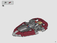 LEGO 75243 instructions page 63 – build guide