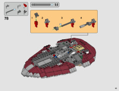 LEGO 75243 instructions page 65 – build guide