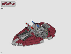 LEGO 75243 instructions page 78 – build guide