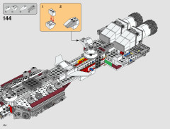 LEGO 75244 instructions page 104 – build guide