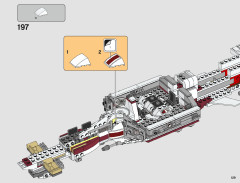 LEGO 75244 instructions page 129 – build guide