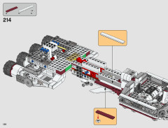 LEGO 75244 instructions page 138 – build guide