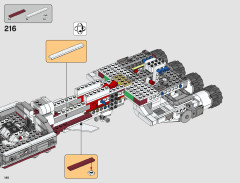 LEGO 75244 instructions page 140 – build guide