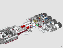 LEGO 75244 instructions page 143 – build guide