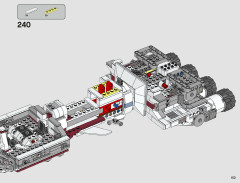 LEGO 75244 instructions page 153 – build guide