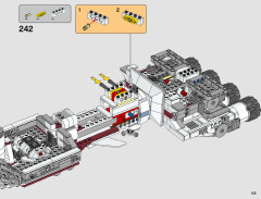 LEGO 75244 instructions page 155 – build guide