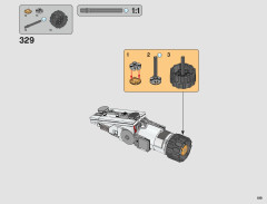 LEGO 75244 instructions page 189 – build guide