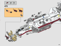 LEGO 75244 instructions page 239 – build guide