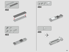 LEGO 75244 instructions page 243 – build guide