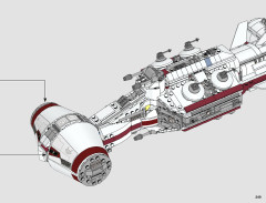 LEGO 75244 instructions page 249 – build guide