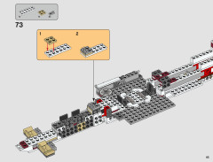 LEGO 75244 instructions page 65 – build guide