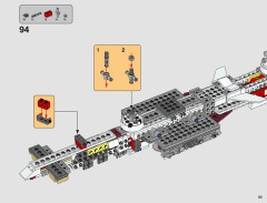 LEGO 75244 instructions page 83 – build guide