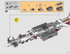 LEGO 75244 instructions page 87 – build guide