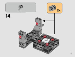 LEGO 75246 instructions page 17 – build guide