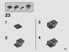 LEGO 75246 instructions page 29 – build guide