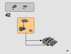 LEGO 75246 instructions page 49 – build guide