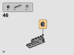 LEGO 75246 instructions page 52 – build guide