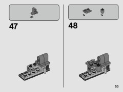LEGO 75246 instructions page 53 – build guide