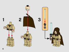 LEGO 75246 instructions page 6 – build guide