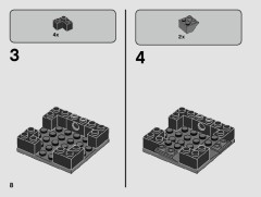 LEGO 75246 instructions page 8 – build guide