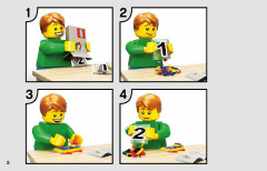 LEGO 75250 instructions page 2 – build guide