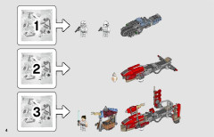 LEGO 75250 instructions page 4 – build guide
