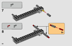LEGO 75250 instructions page 40 – build guide
