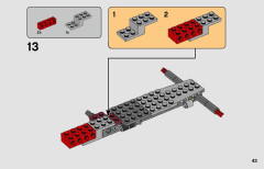 LEGO 75250 instructions page 43 – build guide