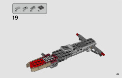 LEGO 75250 instructions page 49 – build guide