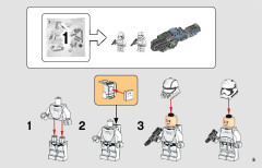 LEGO 75250 instructions page 5 – build guide