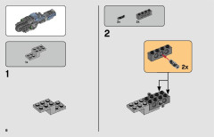 LEGO 75250 instructions page 6 – build guide