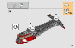 LEGO 75250 instructions page 69 – build guide