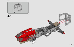 LEGO 75250 instructions page 73 – build guide