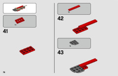 LEGO 75250 instructions page 74 – build guide