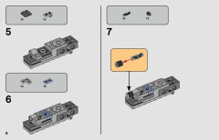LEGO 75250 instructions page 8 – build guide