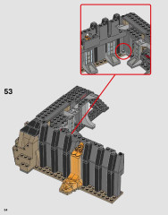 LEGO 75251 instructions page 54 – build guide