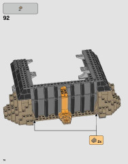 LEGO 75251 instructions page 74 – build guide