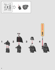 LEGO 75251 instructions page 8 – build guide