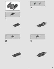 LEGO 75251 instructions page 9 – build guide